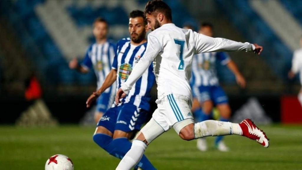 Mancebo contra el Talavera.