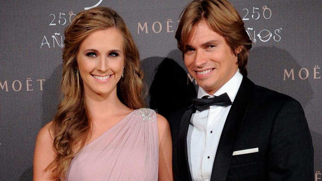 Carlos Baute y su mujer Astrid.