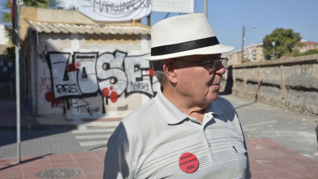 Joaquín Contreras, Portavoz de la Plataforma Pro Soterramiento de Murcia