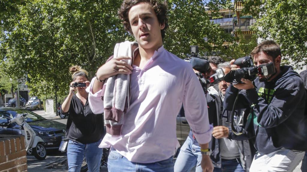 Froilán, su primer día como universitario