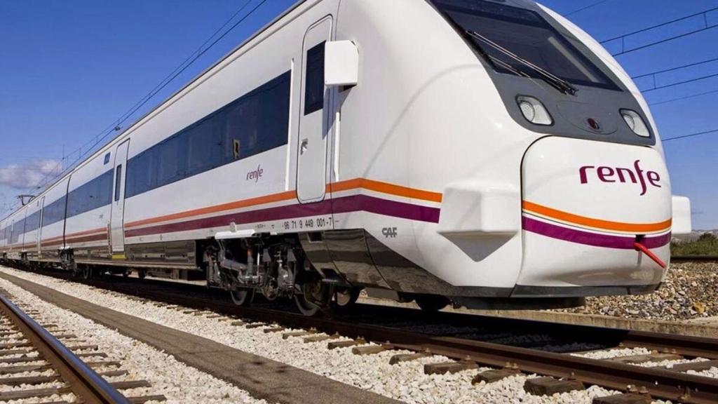 Un tren de Renfe.