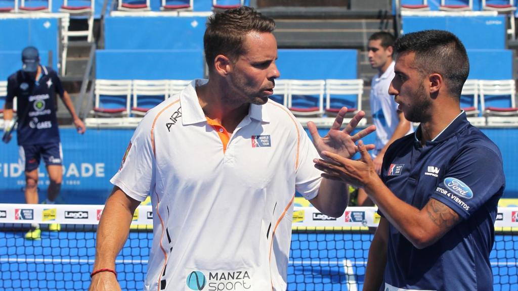 Álvaro Cepero y Aday Santana.