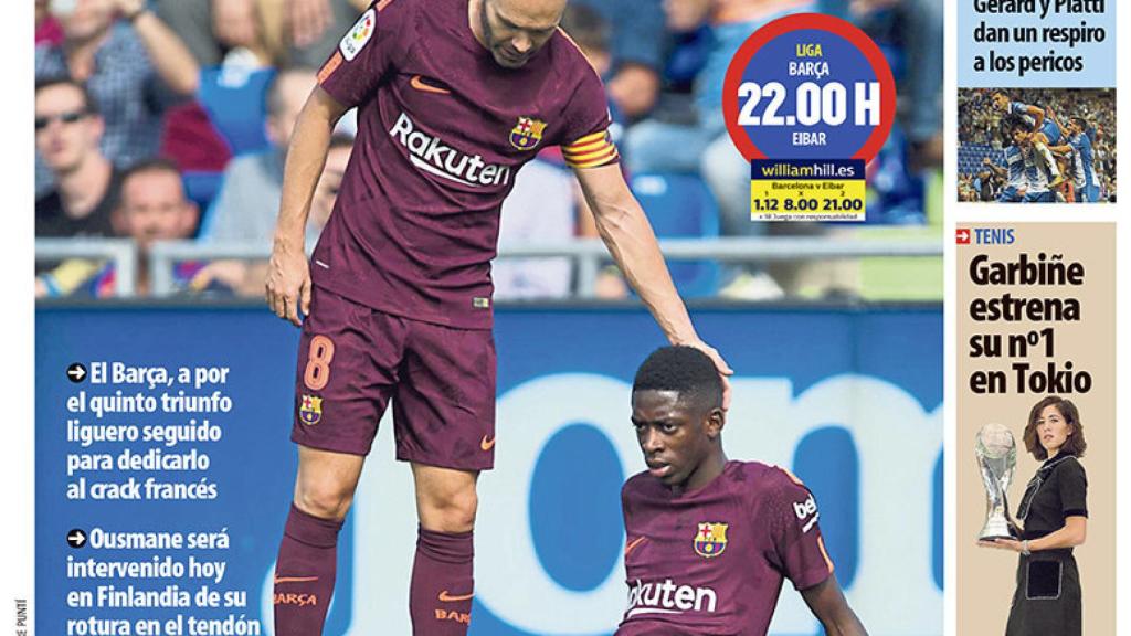 Portada Mundo Deportivo (19/09/17)