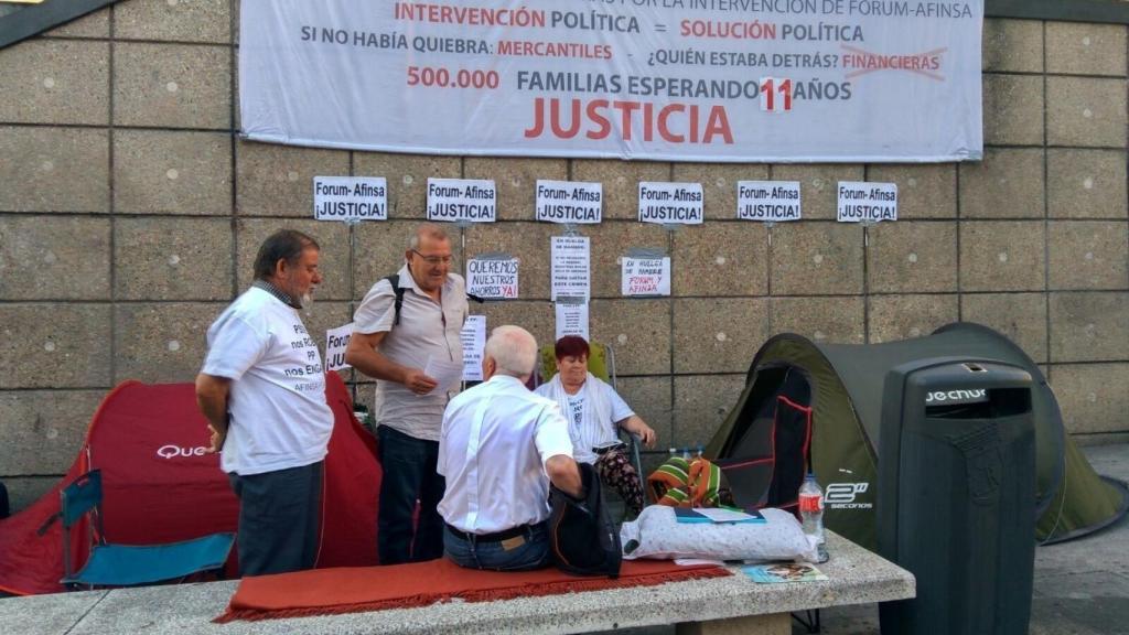 Agrupación nacional de víctimas por la intervención del Fórum.