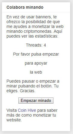 coin hive minar bitcoin