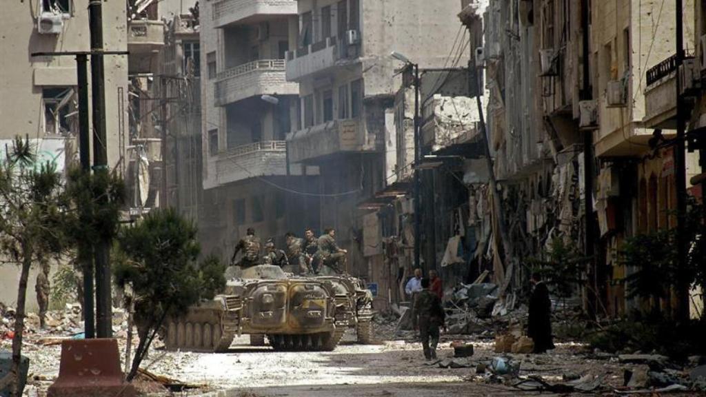 La FSD se acerca a un campo de entrenamiento del Estado Islámico.