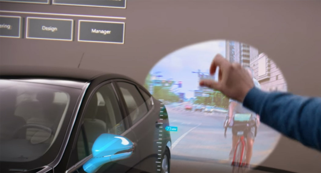 retrovisores for microsoft hololens