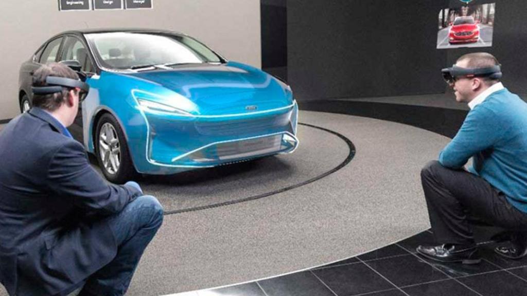 ford diseño coches microsoft hololens