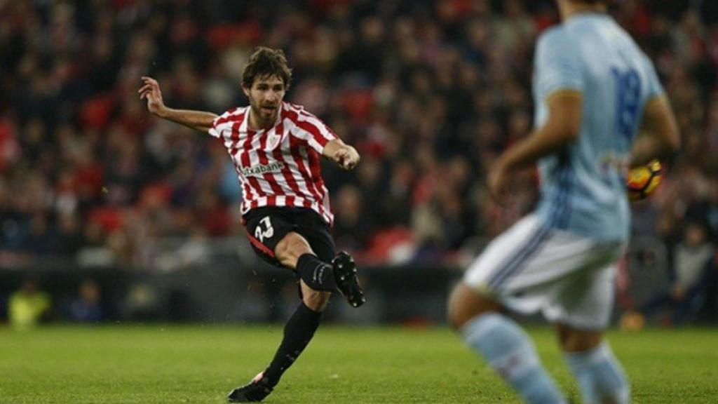 Yeray Álvarez con el Athletic. | Foto: athletic-club.eus