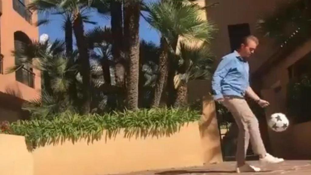 Nico Rosberg acepta el reto de Cristiano