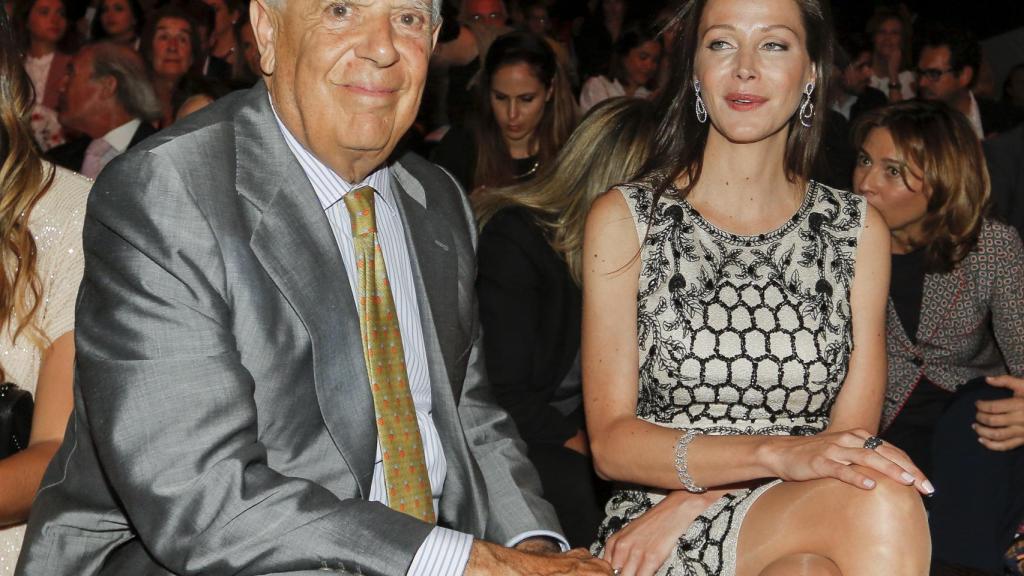 Esther Doña y el marqués de Griñón.