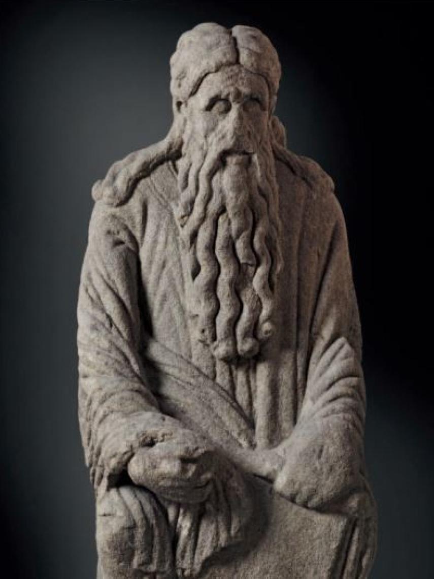 La escultura de Abraham en poder de los Franco.