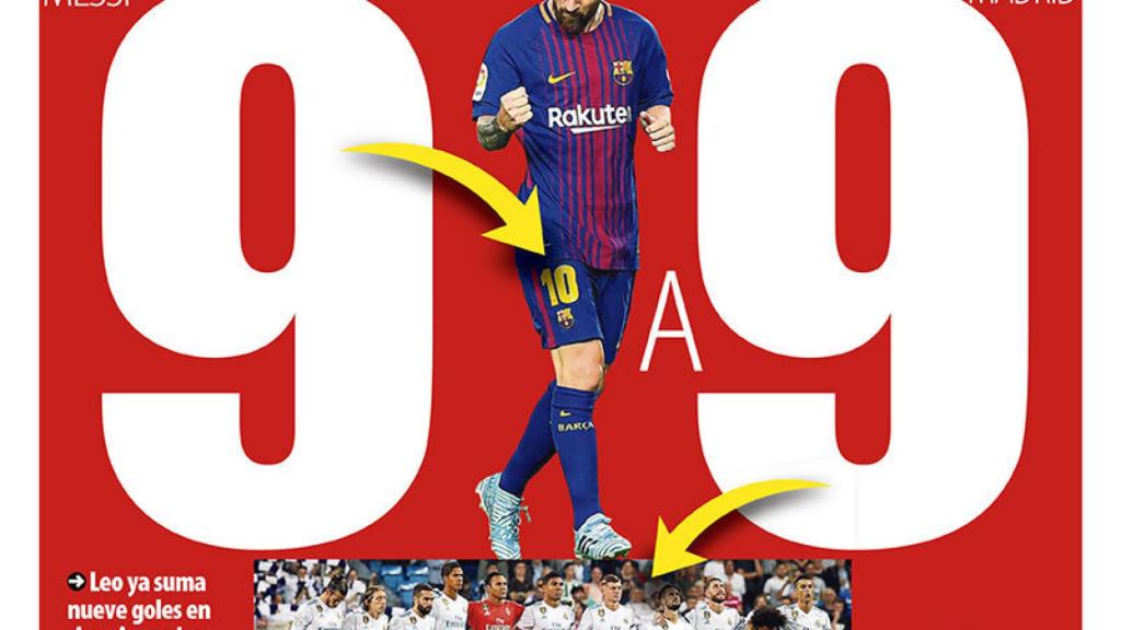 Portada Mundo Deportivo (22/09/17)