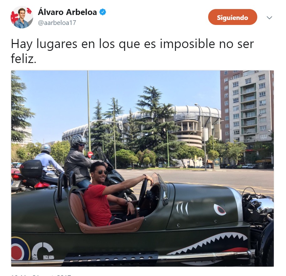 Arbeloa regresa al pasado: visita especial a su lugar favorito