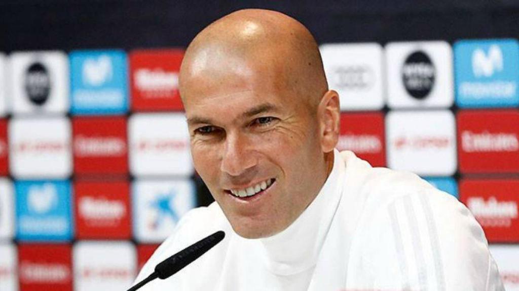 Zidane, en rueda de prensa