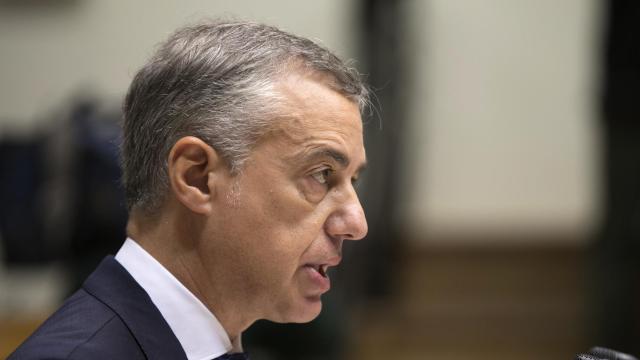 El lehendakari, Íñigo Urkullu, en una imagen de archivo.