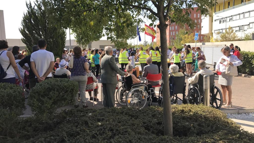 El acto tuvo lugar en las calles de Villa de Vallecas.