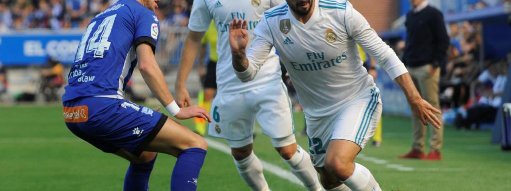 Isco, en el Alavés - Real Madrid.