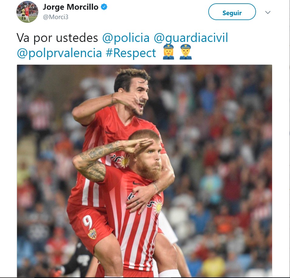 La celebración de Morcillo que no gustará en Cataluña