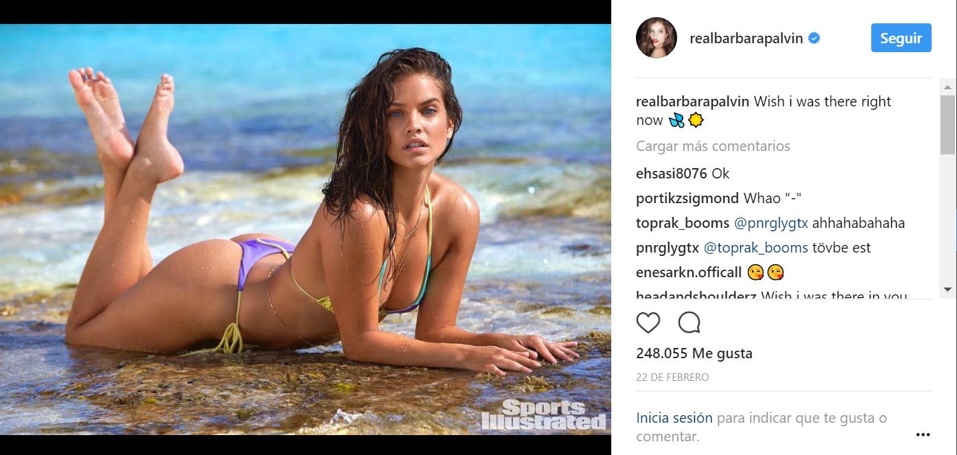 Barbara Palvin, la nueva novia de Neymar