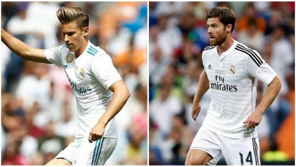 Marcos Llorente y Xabi Alonso