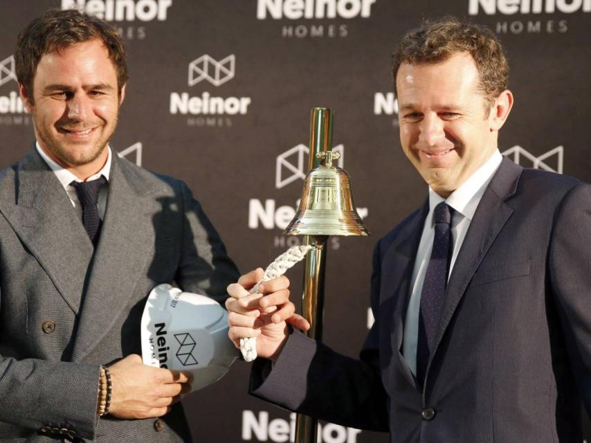 Juan Pepa y Juan Velayos, director general de Lone Star y consejero delegado de Neinor, respectivamente.