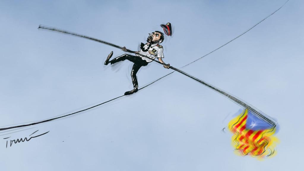 El Mayor de los Mossos d'Esquadra, José Luis Trapero.