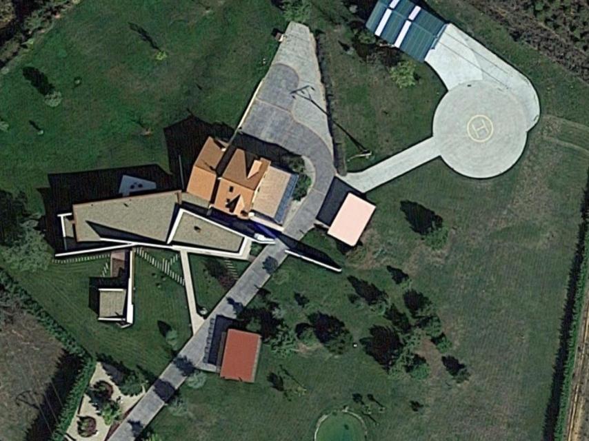 Vista panorámica de la casa de Calleja.