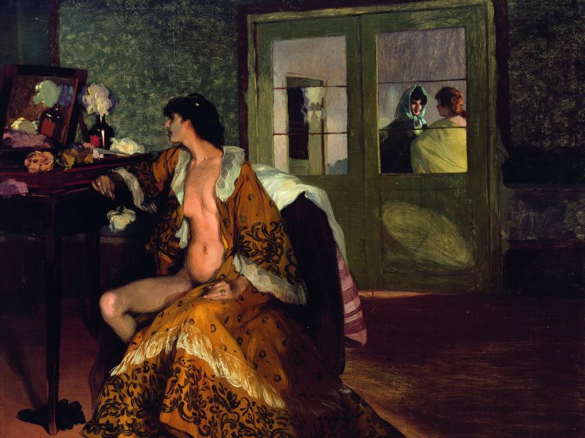 La celestina, incluida en la muestra.