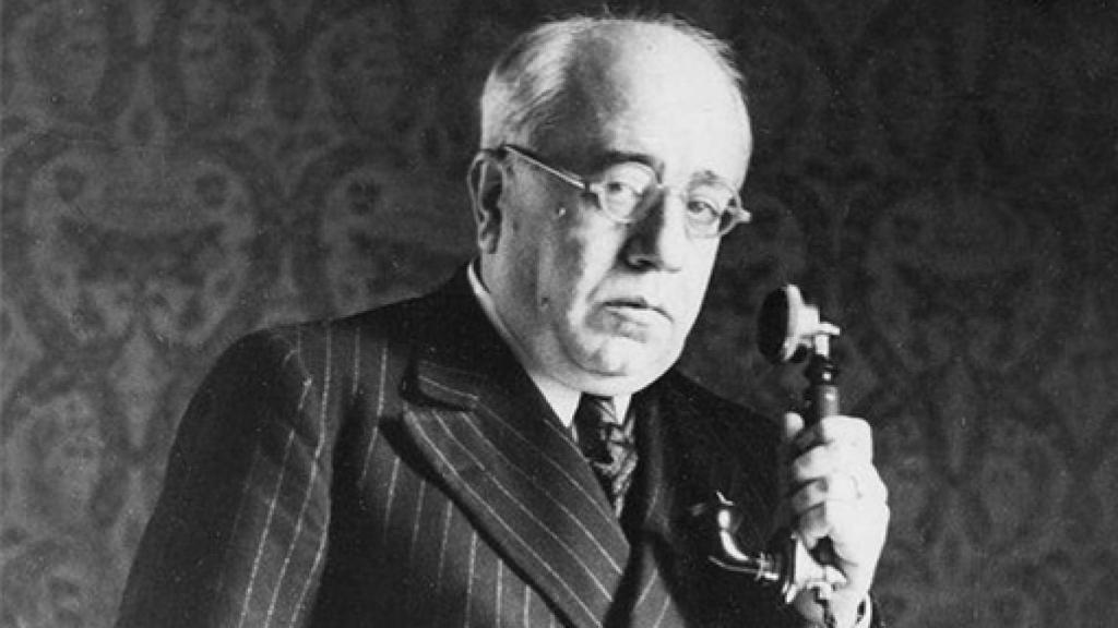 El expresidente de la II República española, Manuel Azaña.