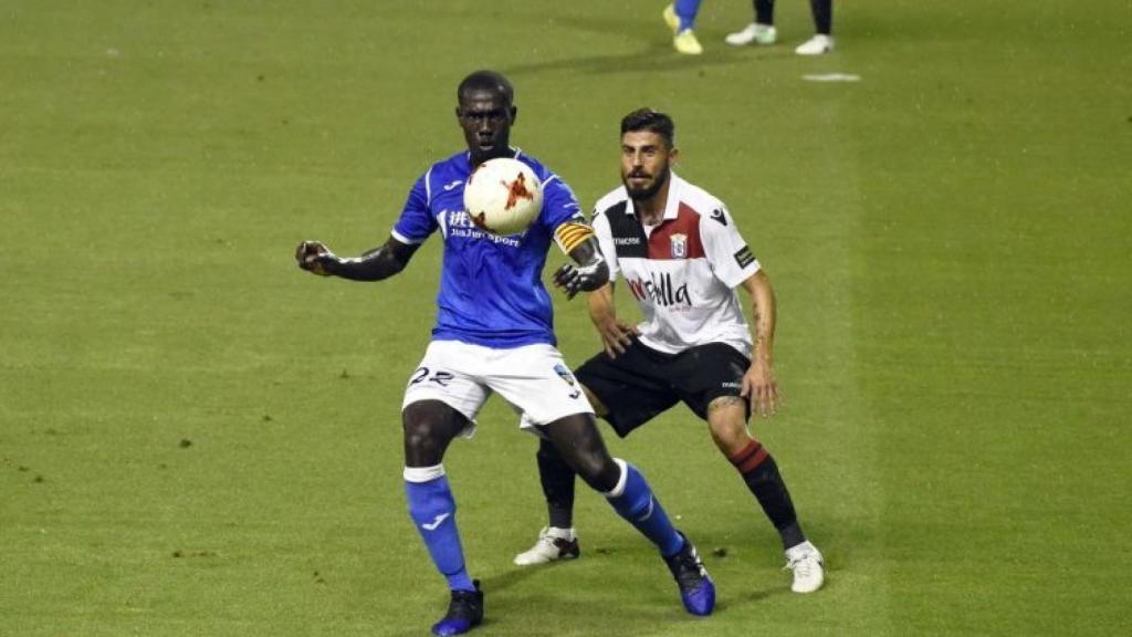 Imagen del Lleida - Melilla de primera ronda de esta edición de la Copa