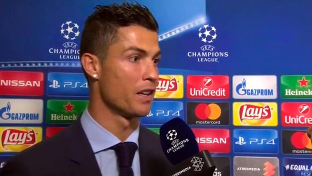 Cristiano Ronaldo tras la victoria ante el Borussia Dortmund