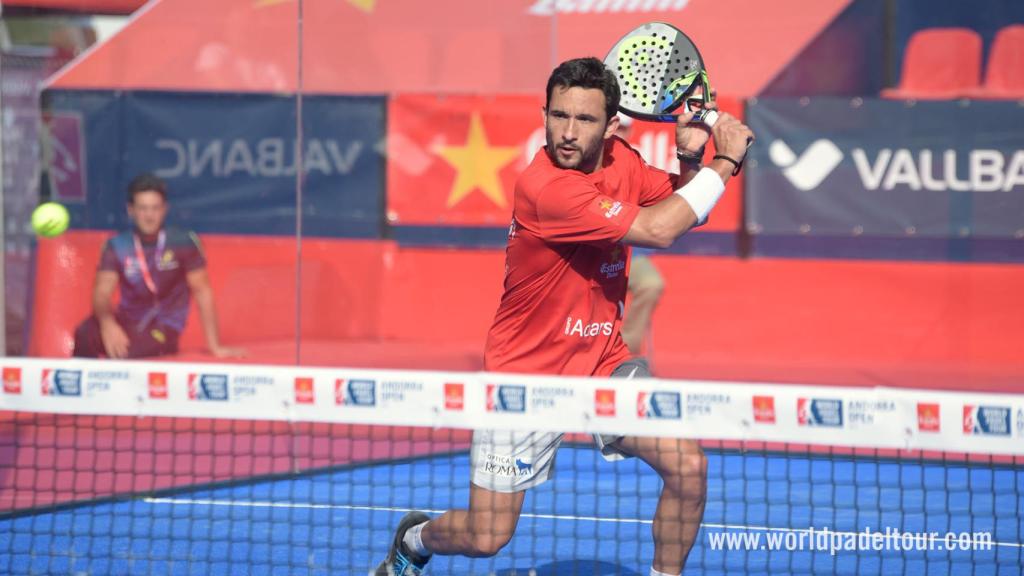 Sanyo Gutiérrez durante la jornada de octavos.