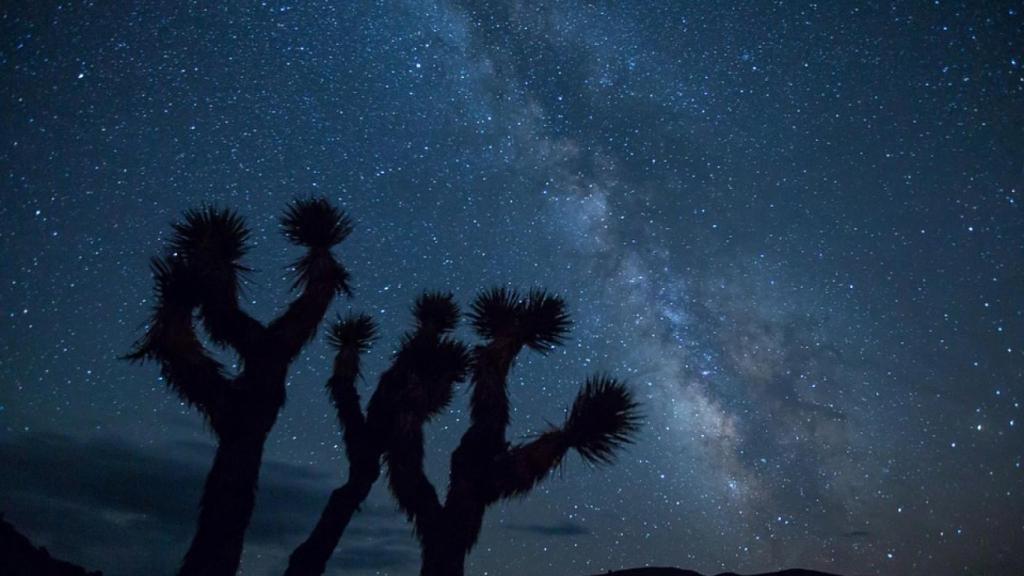 Perspectiva de la Vía Láctea tomada desde la Tierra