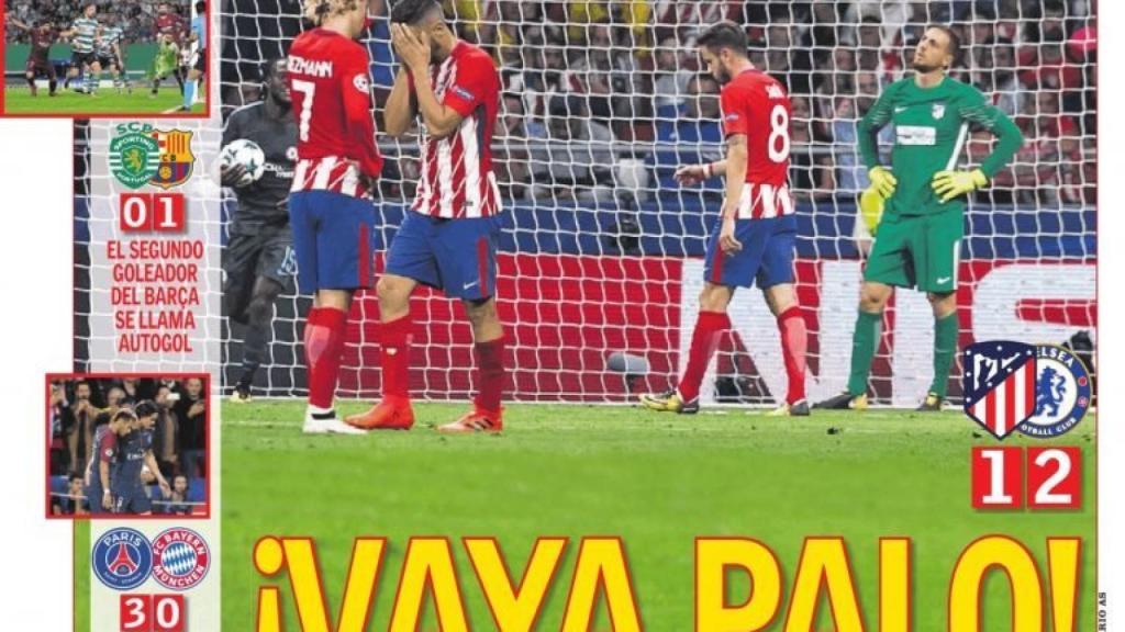 Portada de AS (28/09/2017).