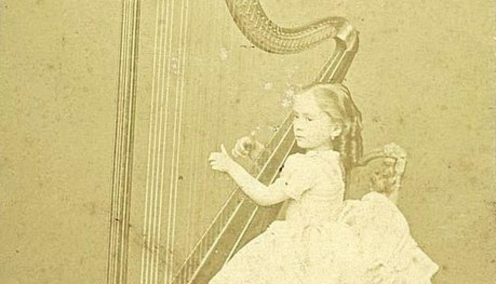 Clotilde Cerdà, a los seis años