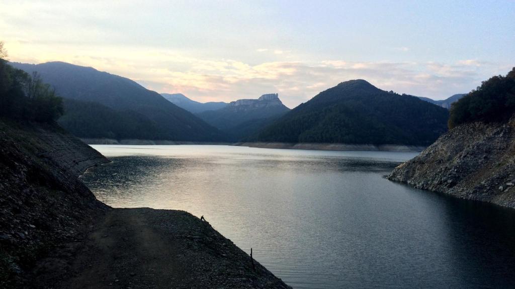 Los cuerpos de los dos jóvenes aparecieron en una zona poco recomendable del pantano de Susqueda.