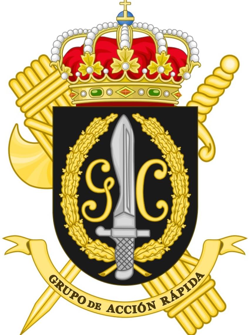 Escudo de armas del Grupo de Acción Rápida de la Guardia Civil