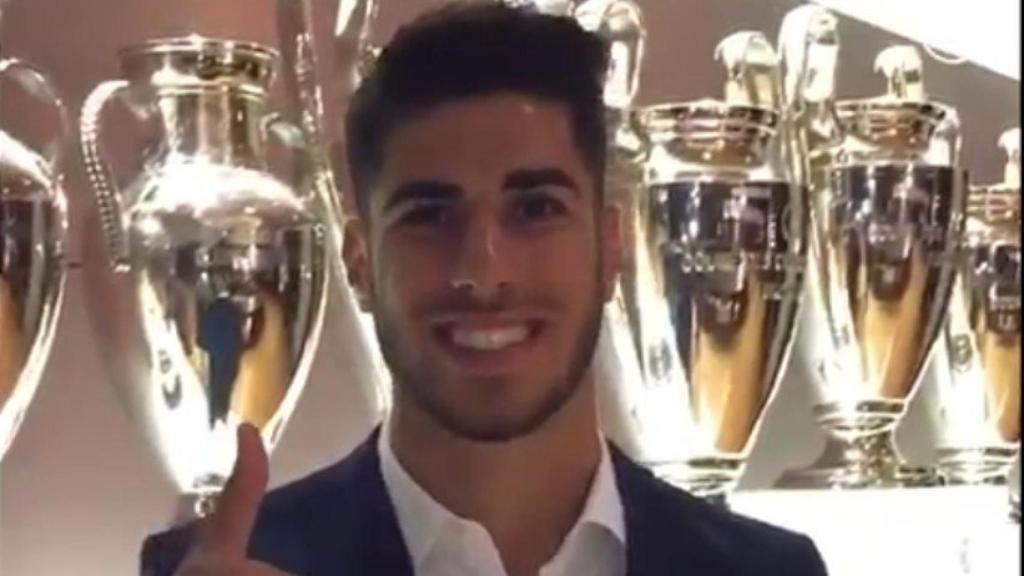 Marco Asensio manda un mensaje a la afición