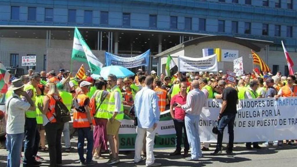 Huelga de examinadores.