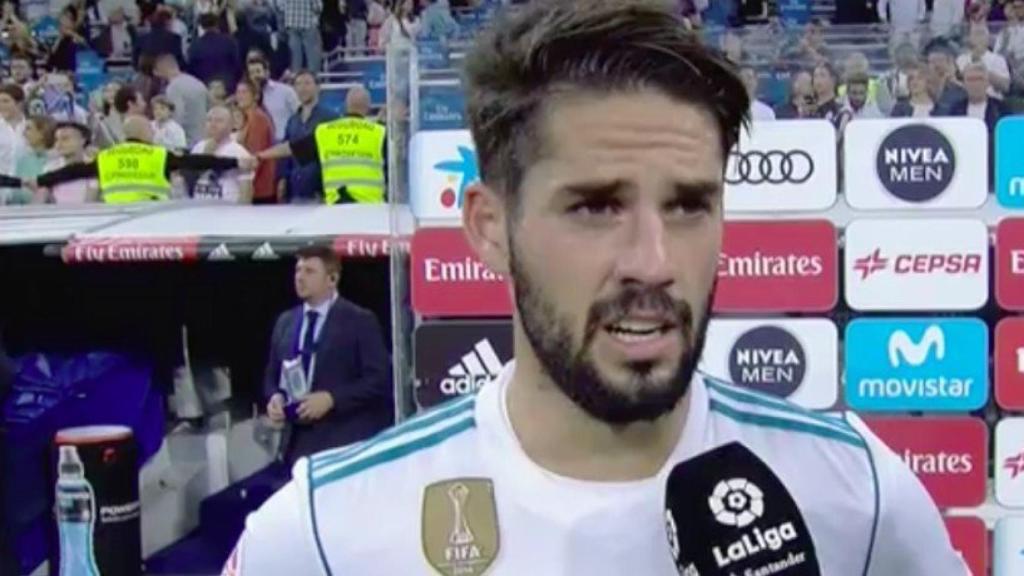 Isco habla tras la victoria ante el Espanyol