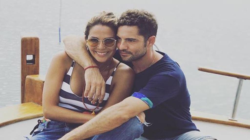 David Bisbal junto a Rosanna Zanetti.
