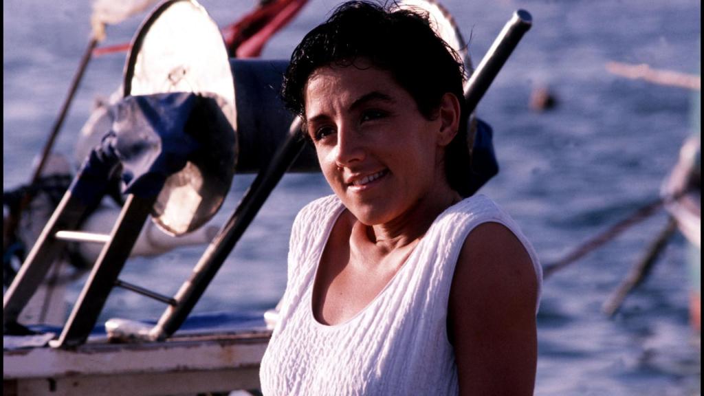 Ana Torroja de joven.