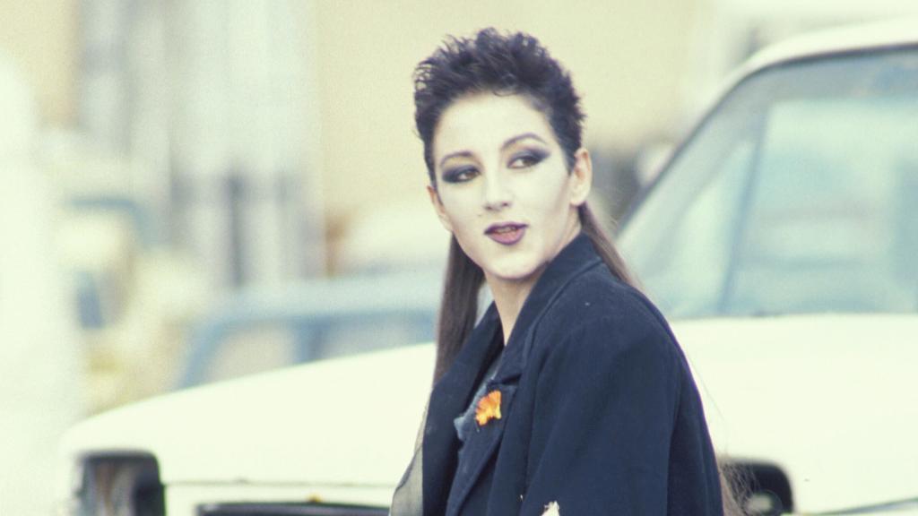 Ana torroja durante un rodaje.