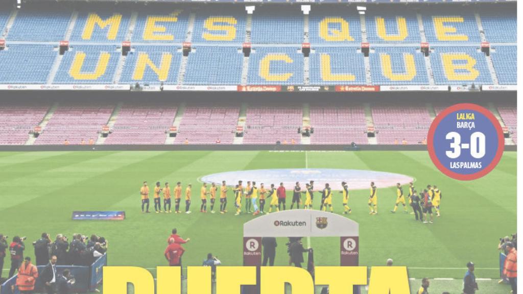 Portada Mundo Deportivo (02/09/17)