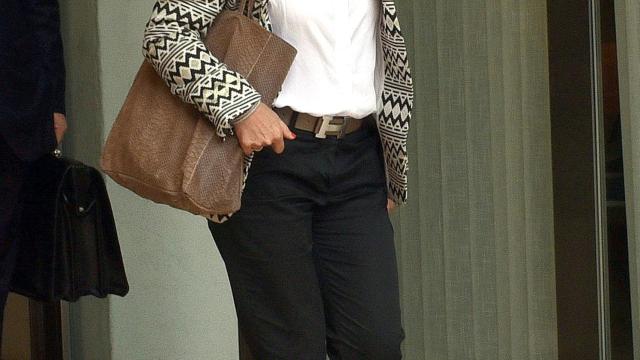 Lourdes Cavero, esposa de Ignacio González.