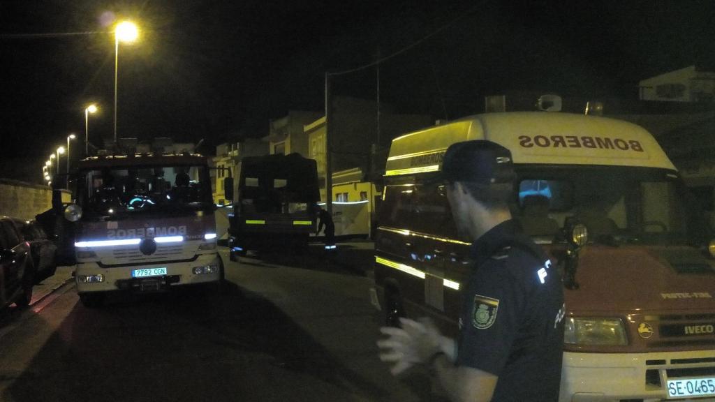 Lugar en el que han encontrado el cadáver de Sandra.