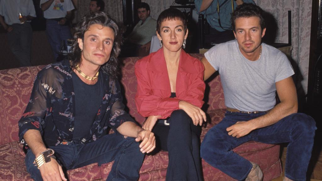 Los componentes de Mecano en la década de los noventa.