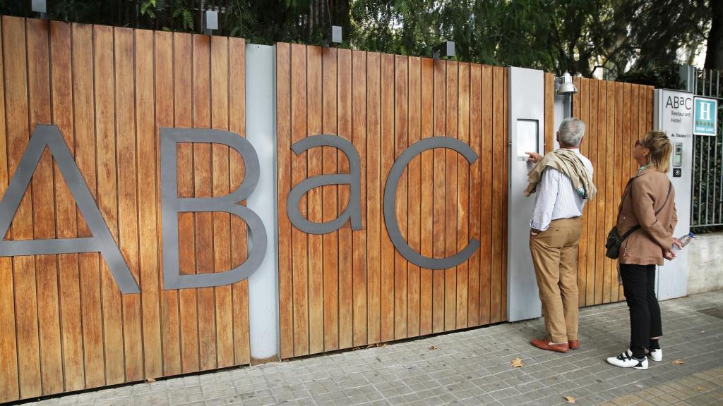 Imagen del restaurante ABaC, cerrado este martes.