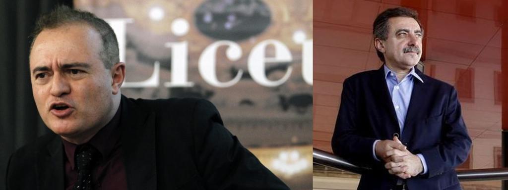 Joan Matabosch y Manuel Borja-Villel, directores del Teatro Real y Reina Sofía.